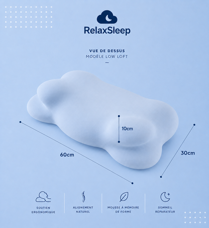 Oreiller Orthopédique RelaxSleep®